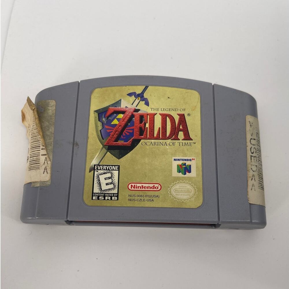 Authentic Legend of Zelda: Ocarina of Time Game Nintendo 64